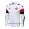 Chaqueta De Entrenamiento Trajes Manchester United 2022-23 Blanca Roja Negra - Hombre